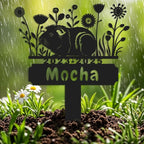 Personalized Guinea Pig Memorial Stake,Pet Plaque Guinea Pig Lover,Metal Guinea Pig Grave Marker,Remembrance Stake,Outdoor Garden Yard Sign guinea pig 10inch