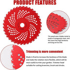 9" x 36 Teeth Carbide Tipped Blades & 9" x20T Carbon Steel Round Chainsaw Tooth Brush Blades & 10" x 3 Teeth Carbon Blades with Adapter Kit