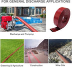Eastrans 1 1/2 IN x 50 FT Pool Backwash Hose, Extra Heavy Duty Discharge Hose,10 Bar Working Pressure, 30 Bar Burst Pressure,Wall Thickness 1.9mm, High pressure resistance,Ultra Strong Wear Resistance