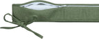 Magpie Fabrics Square Corner Seat Cushion, 18" x 18" x 2.5", 2 Pack, Indoor/Outdoor Waterproof Weather Resistant Universal Chair Pads for Patio Garden Dining - Green