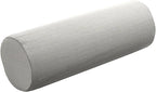 Cushion Source 20" x 6" Sunbrella Bolster Pillow, Indoor/Outdoor Decorative Support Pillow, Fade and Water Resistant, Sunbrella Canvas Granite