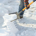 Ashman Snow Shovel with Large Scoop and Heavy Duty Handle (6 Pack)