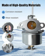 Carburetor Fit for Toro 524 622 624 724 Snow Thrower, Snow Blower Carb with Fuel Filter Tune Up Kit