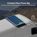 Renogy 800 Watt ShadowFlux Anti-Shading Solar Panel N-Type, 4PCS 200W Solar Panels 12 Volt 16BB, 25% High-Efficiency PV Module for RV Marine Rooftop Farm Battery