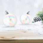 30 PCS Halloween Plastic Iridescent Ball Decoration,Clear Bubble Ball for DIY Bubbling Cauldron,Witch Cauldron Decoration,Cauldron DIY Witch Magic Pot,2.36 Inch