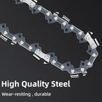 10 Inch Chainsaw Chain 050" Gauge, 3/8" LP Pitch, 40 Drive Links, 10 Inch Chain Saw Chain Replacement for Sunjoe, Craftsman, Poulan, Worx, Greenwork and More- S40 (3 Chains)
