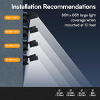 Onforu 120W 12000LM Dusk to Dawn Outdoor Lighting,5 Heads Flood Lights Outdoor,6500K Super Bright Outdoor Lighting,IP66 Waterproof Hardwired LED Security Lights for Garage,Yard,Outside