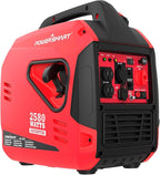 PowerSmart 2580-Watt Portable Inverter Generator, Super Quiet, Ultra-Light & Compact for Camping, 2025 Version