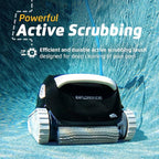 Dolphin 2025 Model Explorer E30 Wi-Fi Automatic Robotic Pool Vacuum Cleaner, Wall Climbing, Waterline Scrubber Brush, Ideal for Inground Pool 50 FT in Length
