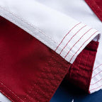 American Flag 2x3 Ft, US Flag/USA Flag with Oxford Polyester Material, Vivid Color, Sewn Stripes, Brass Grommets, Embroidered Stars, Perfect for Indoor/Outdoor Use