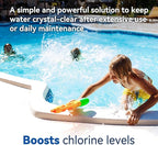 12LBs Pool Shock 68% Calcium Hypochlorite-Chlorine Granular Sanitizer-Kills Bacteria, Algae & Microorganisms-for Inground Pools, Above Ground Pools, Hot Tubs & Spas-1 lb Bag (12-Pack)