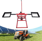 Lawn Mower Lift, 500Lbs Lawn Mower Lift Carbon Steel Hydraulic Lift Jack Lawnmower Lift Tool Adjustable Lawnmower Lifts w/Hydraulic Foot Pedal for Garden Tractors All-Terrain Maintenance and Repair