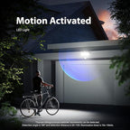 Onforu 75W LED Motion Sensor Outdoor Lights, Dusk to Dawn Flood Light Outdoor Motion Sensor, Hardwired Security Lights Floodlights Outside 7500LM 6500K Daylight IP65 Waterproof (White)