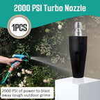 2000 PSI Turbo Nozzle Pressure Washer Replacement for Greenworks 5201402, 1/4-Inch Quick Connect, Rotary Pressure Washer Nozzle