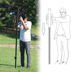 Fence Post Driver-34lb T Post Driver with Handles,Heavy Duty Post Pounder,Fence Stake Hammer,Metal Fence Post Hole Digger, Post Rammer for Installing Fences or Wooden Post