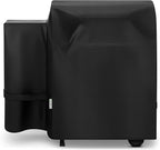 SunPatio Grill Cover for Traeger 20 Series, Heavy Duty Waterproof Wood Pellet Smoker Cover, Compatible with Junior, Tailgate & Recteq 340 Grills, All Weather Protection Full Length Barbecue Protector
