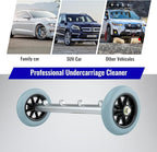 Selkie Pressure Washer Undercarriage Cleaner, 16 Inch Undercarriage Car Washer, Pressure Washer Under Car Cleaner with 3 Pcs Extension Wand, 4000 PSI Connect, Additional 1.1 mm Orifice Nozzle