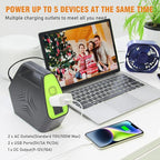 Portable Power Station 97Wh Portable Generator 26400mAh Power Bank with AC Outlet 110V Battery Charger for Home Use Emergency