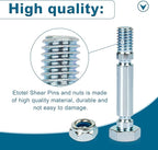 Snowblowers Shear Part 303160355P / 303160355 Compatible with Powersmart Snow Blower Shear Pins Set - 4 Pack