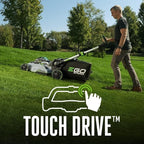EGO POWER+ Electric Lawn Mower, Self-Propelled Cordless with Select Cut and Touch Drive, Includes (2) 56V 4.0Ah Batteries and Rapid Charger – LM2132SP-2