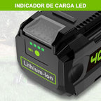 40V 4000mAh Battery Compatible with Greenworks 40V 4.0Ah Lithium-Ion Battery