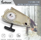 1137 080 2108 Recoil Starter Assembly for Stihl MS191T MS192T MS192TC MS193T Chainsaws Replaces 1137 080 2100
