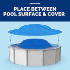 SWIMLINE HYDROTOOLS Air Pillow For Above Ground Pools Cover Winterizing | 4.5 x 15 ft Cushion Swimming Pool Closing Winter Kit | Cold Resistant Ice Equalizer Thick Blue Accessories | 1515 ACC515