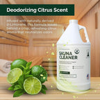 Sauna Cleaner - Natural Wood Cleaner & Deodorizer - Makes 10x More Solution - 1 Gallon (128 Fl Oz)