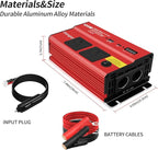 Car Power Inverters 1200W Inverter - 12v DC to 110v AC Converter with AC Outlets USB Type-c Port,Car Power Converter for Truck/Home/Vehicles/Laptop Trip