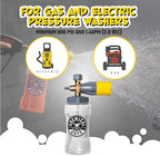 Chemical Guys Big Mouth Max Release Foam Cannon - Pressure Washer Foam Cannon for Car Wash, Home Cleaning, and Boat Wash with 34 oz Bottle