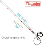 Thunder Hardware 4000 psi Commercial Grade Telescoping Spray Wand for Pressure Washers with Stong Sling Strap Belt