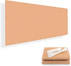 SUNNY GUARD Shade Cloth Custom Size 18x18 FT Sun Shade Screen Fabric Shade Cover Tarp with Grommets for Pergola Backyard Garden, Peach Fuzz(We Customized)
