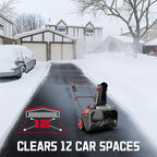 PowerSmart 40V Cordless Snow Blower 21-in Snow Blower Battery Powered, Battery and Charger Included, HB2421A