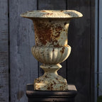 9 inch Retro Planters Urn Outdoor Planters Indoor Decor - Vintage Pots Tree Planter for Outdoors Patio,Garden,Indoor Vase for Office Livingroom Shelf Decor
