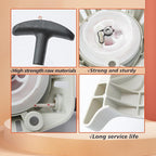 4180 190 4002 Rewind Pull Starter Assembly Replacement for Stihl String Trimmer Model Fs90 FS91 FS110 FS111 FS130 FS131 KM91R KM111R KM131R Replace 4180-190-4002 41801904002