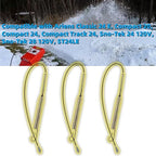 06900438 Auger Upper Traction Cable Replace for Models Ariens Compact 20 24 and SNO-Tek 24 28 Snowblower(3-Pack)