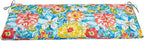 BrylaneHome Bench Cushion - 48" L x 18" W x 3" H - Patio & Outdoor - Water, Stain & Fade Resistant - Poppy Blue