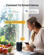 RAINPOINT WiFi Water Timer, Smart Hose Timer WiFi Irrigation Controller, Wireless Watering System Valve, APP & Voice Control, Weather-Based Automatic Rain Delay, Brass Inlet
