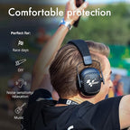 Alpine Racing Pro Earmuff MotoGP™ - Earmuffs for Adults - 22 dB - ANSI Certified - Premium Noise Protection for Race Events - High End Carbon - Noise Reduction Headphones - Light-Weight Design