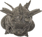 Pacific Giftware Garden Dragon Angry Outdoor Statue, 10.25-inch Height, Outdoor Decoration