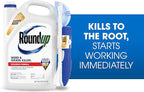 Roundup Weed & Grass Killer₄ with Sure Shot Wand, Use in and Around Flower Beds, Trees, and Driveways, 1 gal.