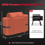 Comnova Grill Cover for Traeger Ironwood 885 - Heavy Duty, Waterproof, Premium Pellet BBQ Cover Accessory