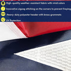 Texas Flag 3x5 ft with Embroidered Star | Tough Long Lasting Nylon | Built for Outdoor Use | UV Resistant | ZigZag Stitching on Fly End for Extra Durability
