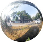 Generic Big Shiny Balls Giant Inflatable Mirror Balls for Events & Decor - Party, Advertising, Shows, Stage Decoration - Hanging & Standing-Various Sizes & Colors - Silver (0.9m/2.95ft)