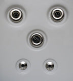 5-person Hot Tub 51-jet Spa with Ozone System - 80"x80"x34"