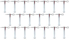 Replacement Snowthrowers Simplicity or Snapper Shear Pins for 703063, 1668344, 1686806yp (20 Pack)