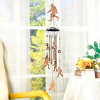 Bigfoot Wind Chimes Outdoor Big Foot Sasquatch Gifts for Men/Women/Dad/Grandpa Birthday Gift Memorial Gift Metal WindChimes for Outside/Indoors, Home, Lawn, Porch, Patio, Garden Decor, Yard Decoration