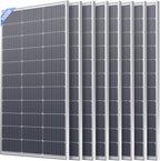 800W Solar Panel, Callsun 8PCS 12V 100 Watt Solar Panel with High-Output Design, High Efficiency Monocrystalline PV Module,Ideal for RV, Van,Camping, Marine, Rooftop,Home, Farm, Off-Grid