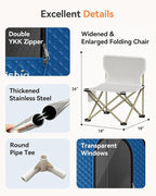 Sauna Box, Upgraded Portable Sauna for Home 5-Layer Waterproof, 3L 1200W Steamer, 9 Levels, Dual YKK Zippers, Big Folding Chair, 99 Mins Timer, Remote Control, Steam Sauna Room Personal Saunas Tent