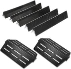 Heat Deflectors for Weber Genesis 300 Series Grills,Compatible with Genesis E310 E320 E330 S310 S320 S330 - Replacement Parts for Weber 7620 7621 7622 65055, 17.5 inch Heat Shield Plates